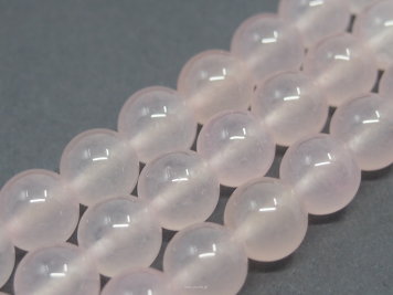 Jade Color Balls 10mm Baby Pink Schnur 38pcs