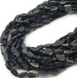 Hematyt Czarny Liść 8mm Sznur 40cm