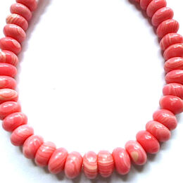 Rodonit  Pink Clincher 4/8mm Cord 40cm