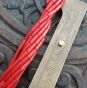Koral Czerwony Wałek 9,5x3,2 mm - 2