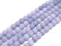 Jade Matt balls 6mm Delicate Purple Cord approx. 40cm