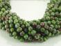 Jade balls faceted 8mm zoisite cord 40cm