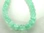 Halbtransparent Jade kugeln 12mm Turquoise Schnur 40cm