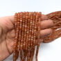 Kamień Słoneczny Oponki Fasetowane 5x3,5mm  - 2