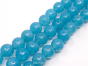 Blue Quartz 8mm ball Cord 48pcs