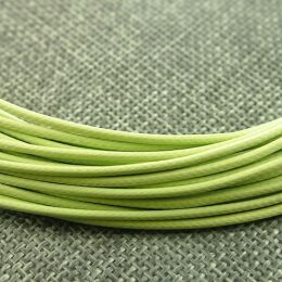 Sznurek Woskowany 1.5mm Jasna Zieleń 120cm