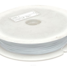 Jewellery rope 0.38mm White Spool 100 meters