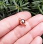 Zapięcie na Magnes Kula 8 mm kolor Golden Rose - 2